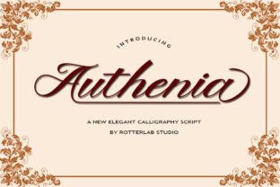 Authenia Script – A Vintage Handwritten Font for Elegant Branding
