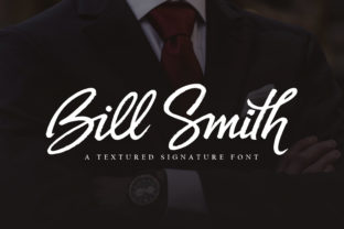 Bill Smith: A Signature Script Font for Marketing Visuals