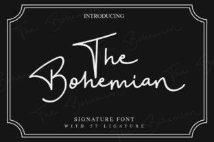 Bohemian: A Refined Script Handwritten Font for Designers