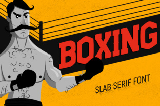 Boxing Slab Serif Font: A Knockout for Business Designs