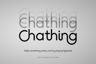 Chathing: A Geometric Serif for Editorial Design