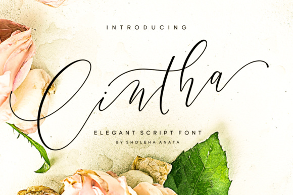 Cintha Font for Elegant Campaign Typography