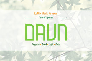 Daun Family Sans Serif: A Playful Font for Handmade Designs