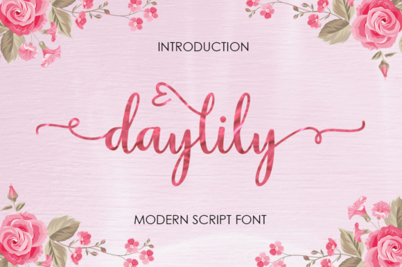Daylily Script: A Trendy Handwritten Typeface for Branding