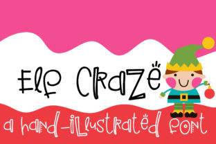 Elf Craze: A Whimsical Handwritten Font for Your Brand