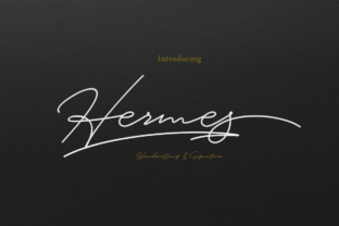 Hermes Font Review: A Monoline Signature Typeface