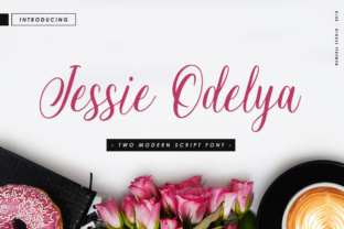 Jessie Odelya: An Elegant Script Font Pair for Digital Design