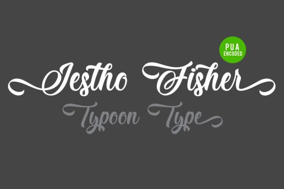 Jestho Fisher: A Striking Handwritten Script Font for Marketers