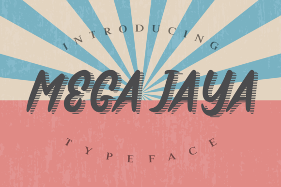 Mega Jaya Font: A Playful Script for Small Business Branding