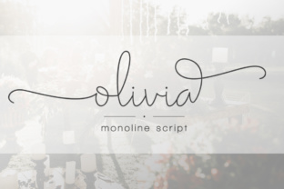 Olivia Script: A Modern Calligraphy Typeface for Branding Projects