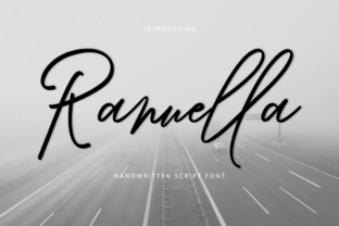 Ranuella: A Monoline Script Font for Editorial Branding