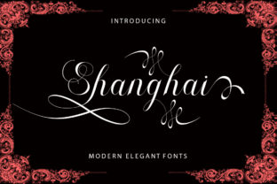 Shanghai Font for Elegant Formal Campaign Design