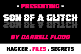 Son of a Glitch – A Bold Glitch Font for Tech-Savvy Brands