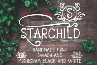 Starchild Font: A Handwritten Script for Makers and Shops