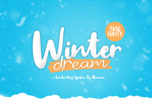 The Winter Dream Trio Font for Creative Branding Projects