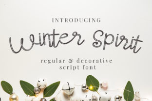 Winter Spirit: A Cute Script Font for Elegant Branding