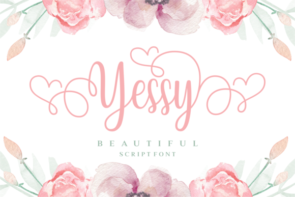 Yessy: An Elegant Script Font for Digital Branding